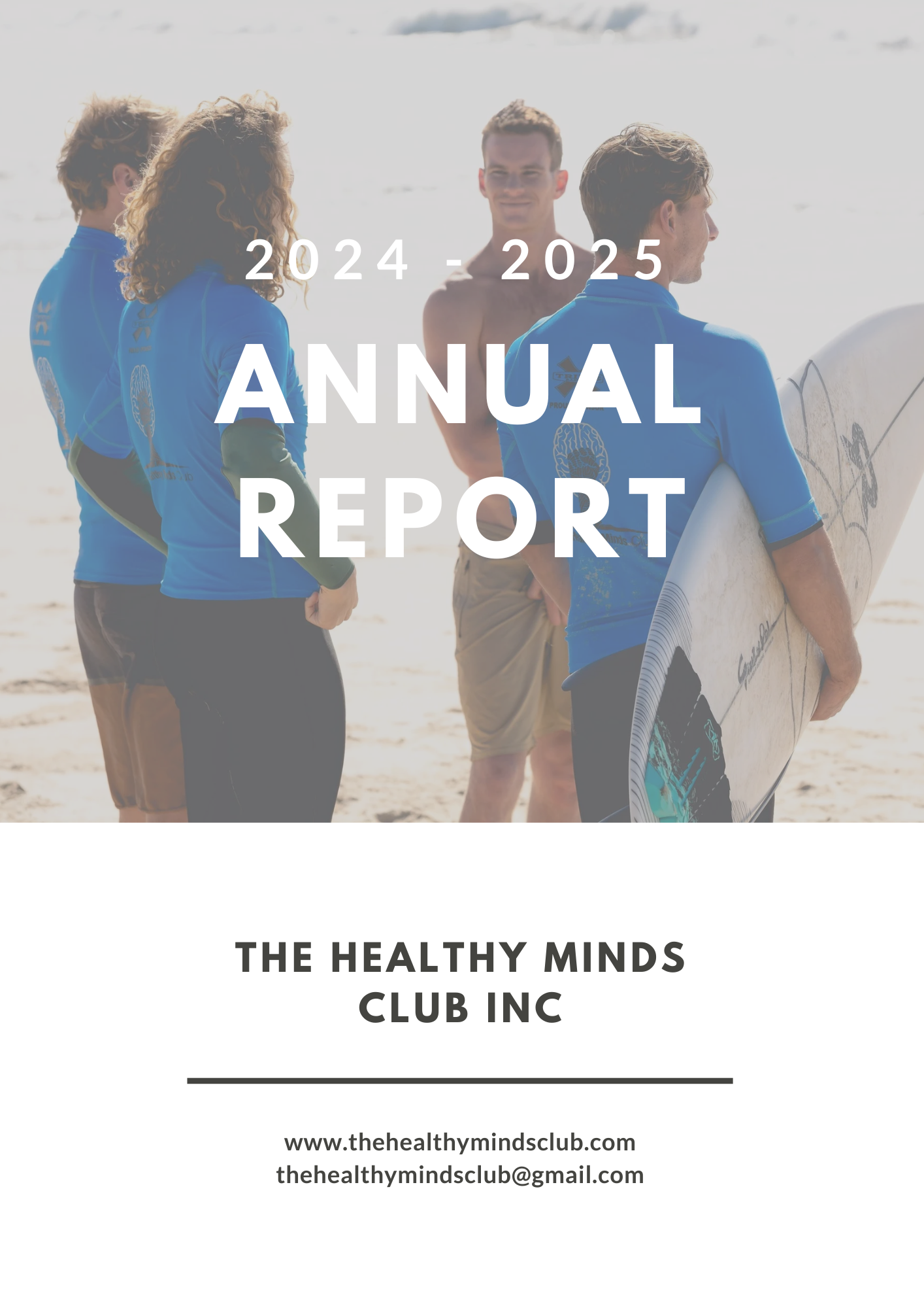 Annual Report 2024 – 2025 cover